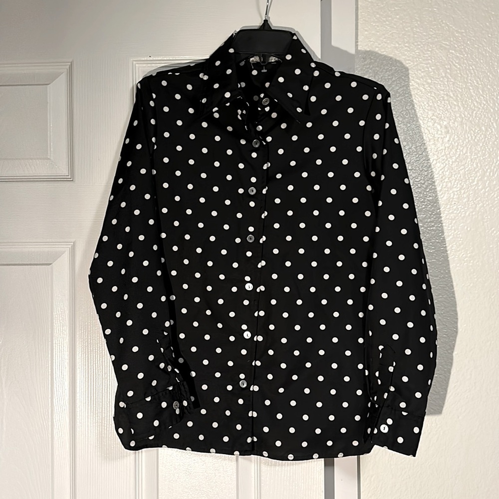 Vintage button up blouse